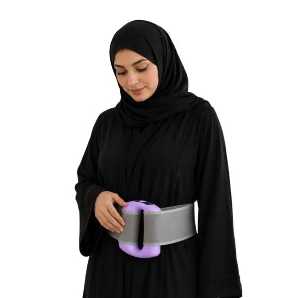 حزام مساج حراري للبطن قابل للشحن مع الاهتزاز