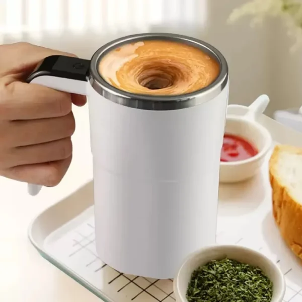 كوب خلط القهوة الذكي مع شاشة عرض الحرارة